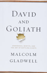 David and Goliath: Underdogs, Misfits, and the Art of Battling Giants used book depot