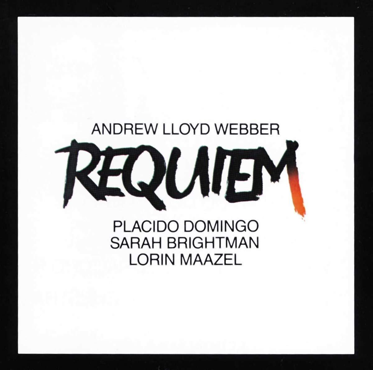 Andrew Lloyd Webber - Requiem / Domingo, Brightman, ECO, Maazel used book depot