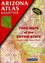 Arizona Atlas & Gazetteer used book depot