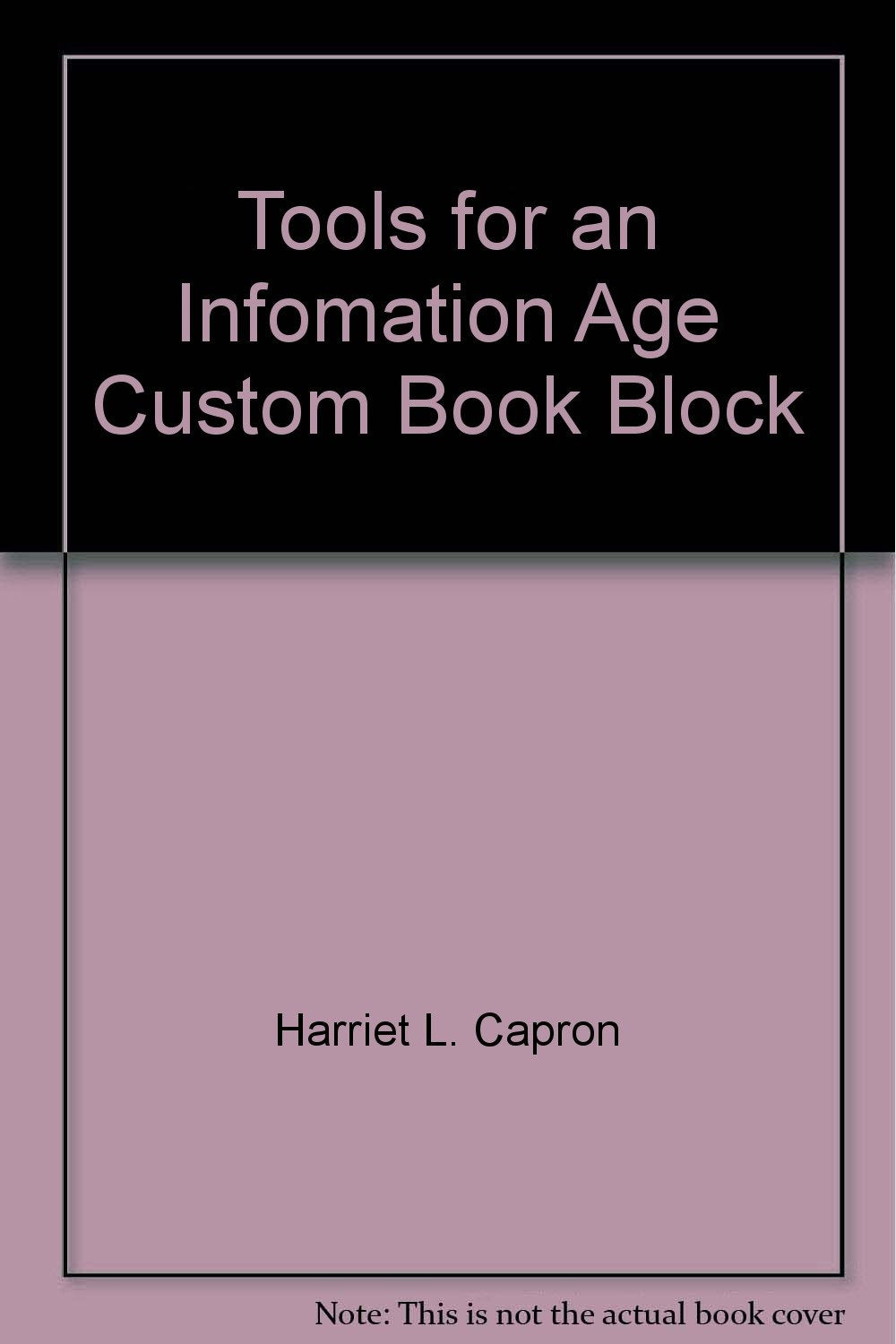 Tools for an Infomation Age Custom Book Block used book depot