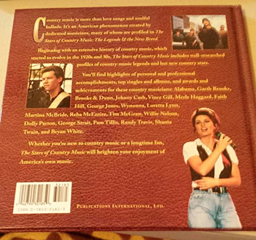 The Stars of Country Music the Legends and The New Breed used book depot