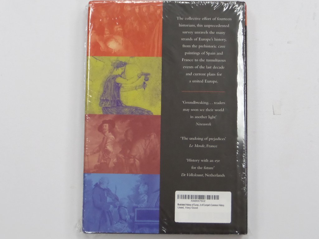 Illustrated History of Europe; A Unique Portrait of Europe's Common History used book depot