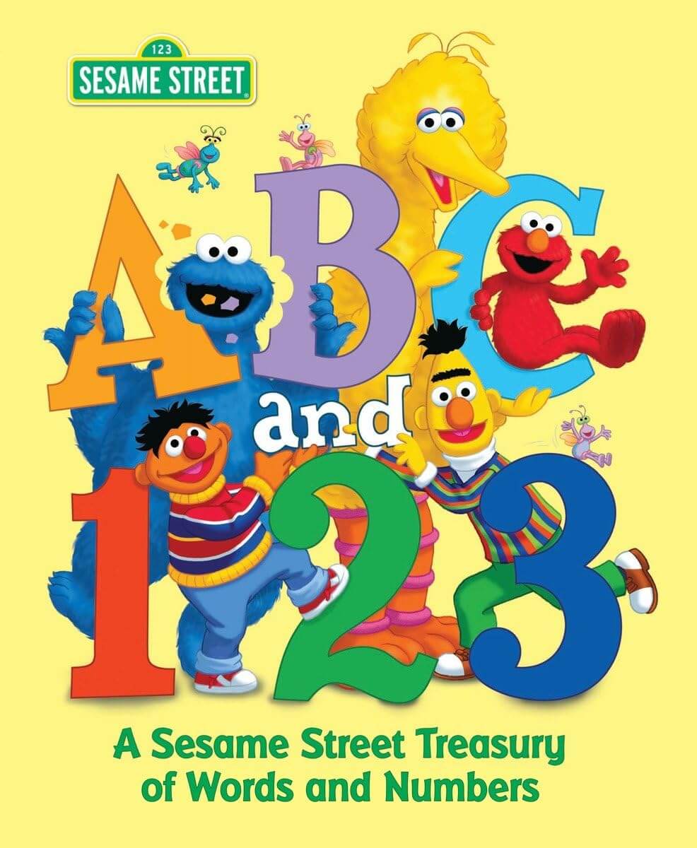 ABC and 1,2,3: A Sesame Street Treasury of Words and Numbers (Sesame Street) used book depot