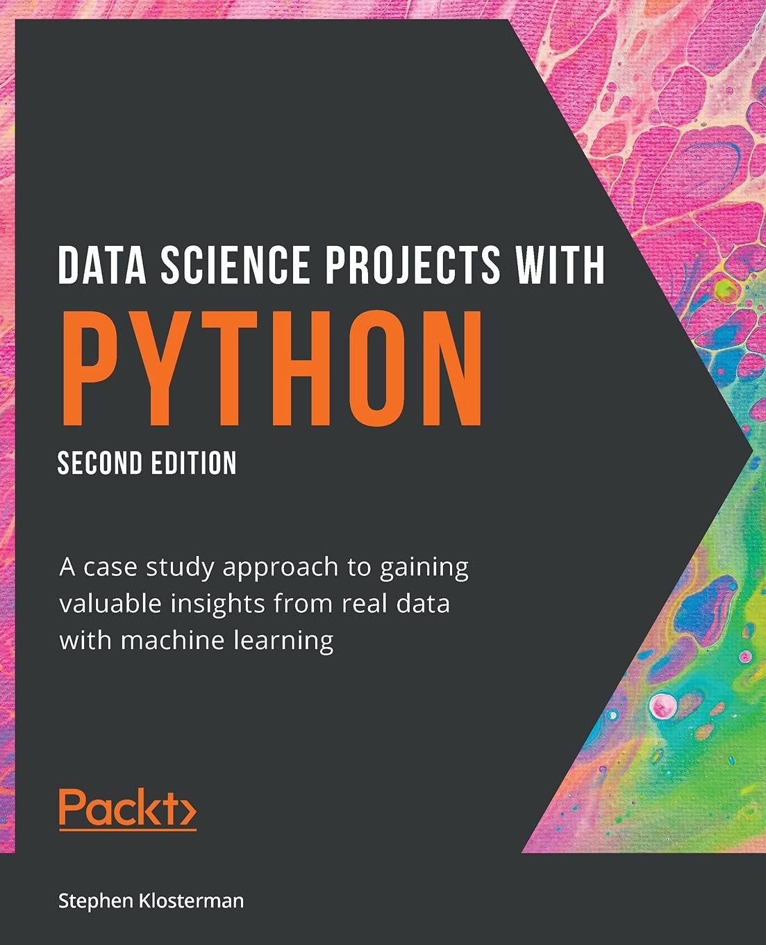 Data Science Projects with Python - Second Edition: A case study approach to gaining valuable insights from real data with machine learning used book depot