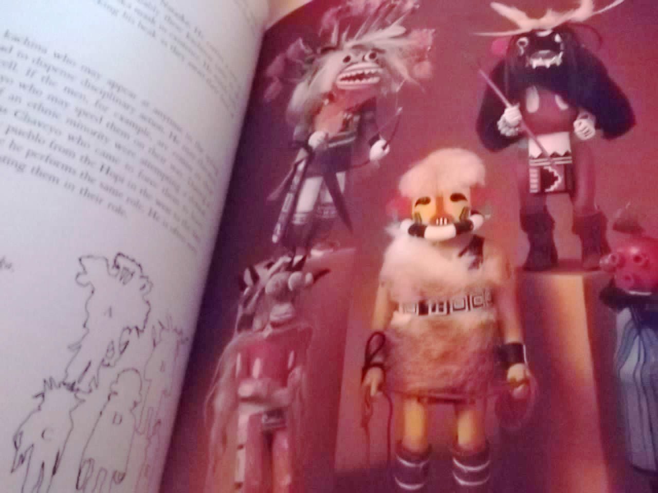 Hopi Kachinas (The Complete guide To Collecting Kachina Dolls, 7th Printing, 1985 Edition) used book depot