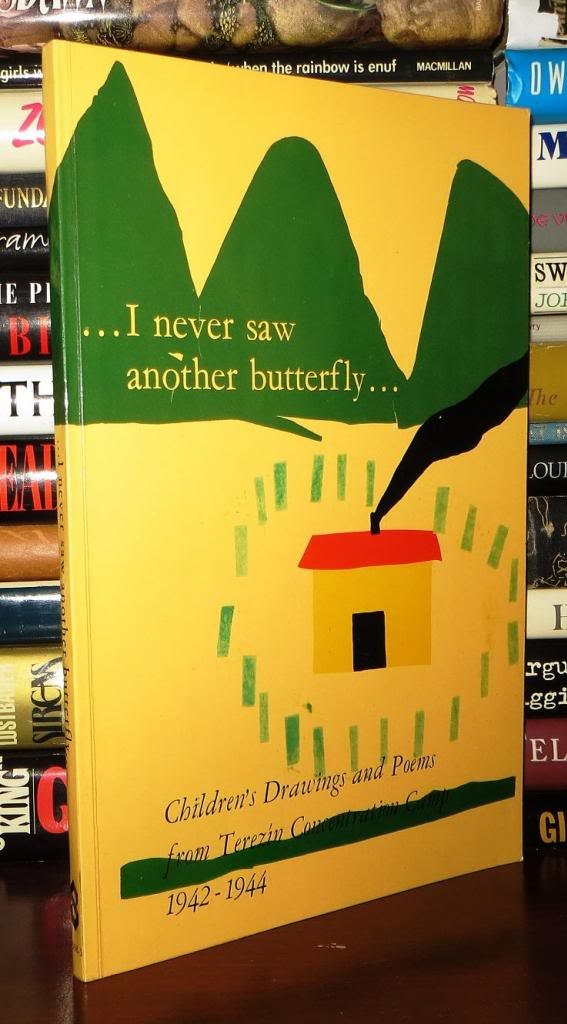 I Never Saw Another Butterfly: Children's Drawings and Poems from Terezin Concentration Camp 1942-1944 used book depot
