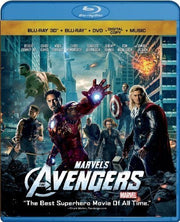 Marvel's The Avengers (Four-Disc Combo: Blu-ray 3D/Blu-ray/DVD + Digital Copy + Digital Music Download) by Walt Disney Home Entertainment by Joss Whedon used book depot