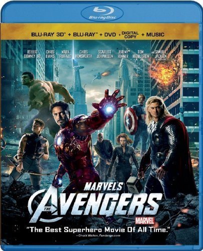 Marvel's The Avengers (Four-Disc Combo: Blu-ray 3D/Blu-ray/DVD + Digital Copy + Digital Music Download) by Walt Disney Home Entertainment by Joss Whedon used book depot