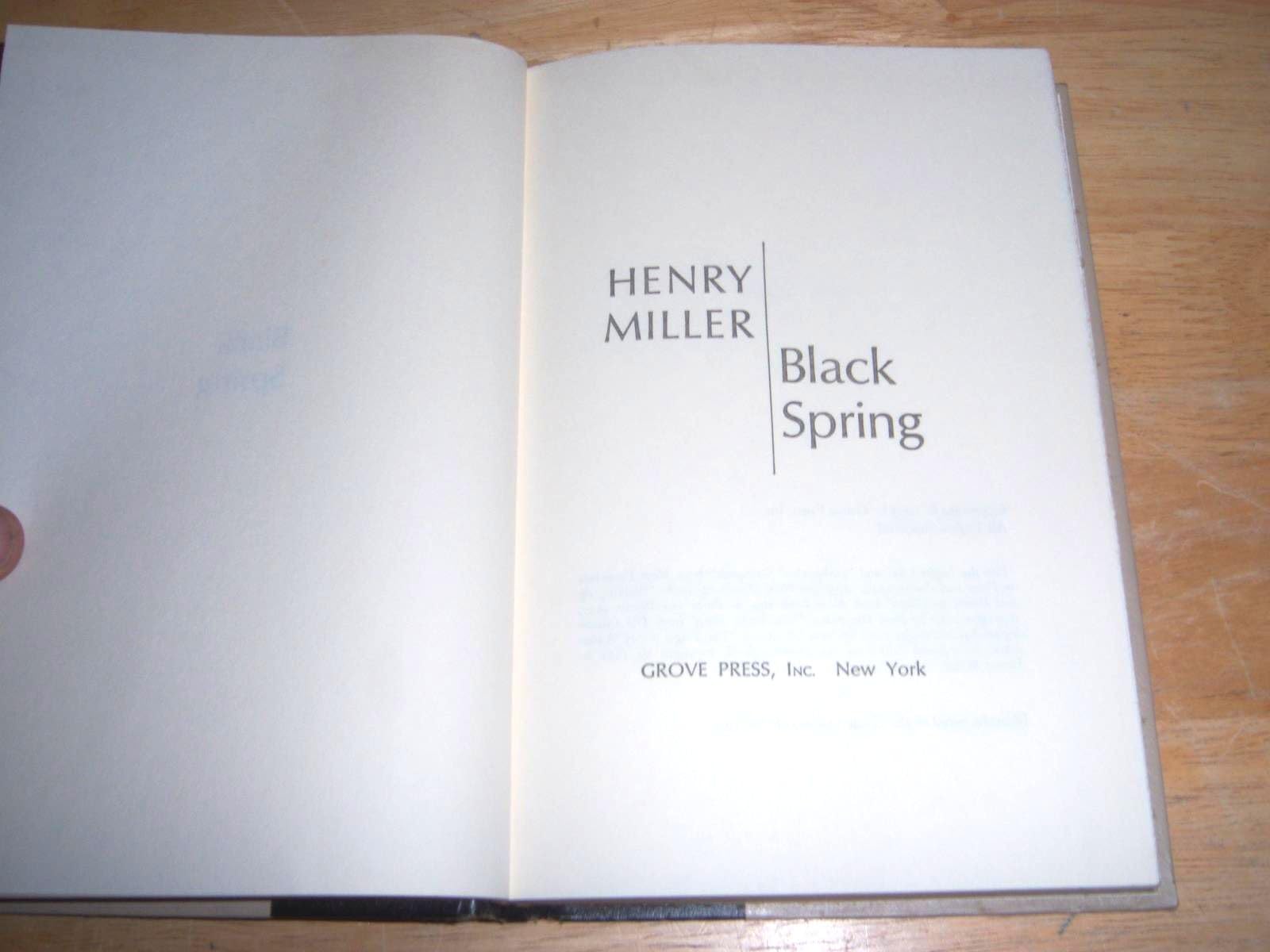 Black Spring used book depot