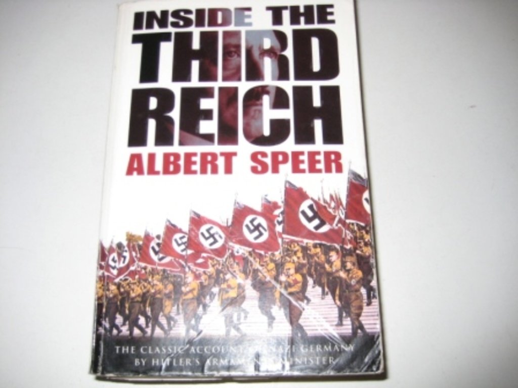 Inside the Third Reich: Memoirs used book depot