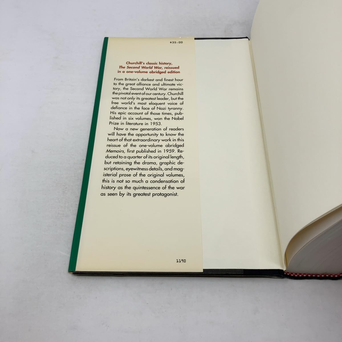 Memoirs of the Second World War: An Abridgement of the Six Volumes of the Second World War With an Epilogue by the Author on the Postwar Years With MAPS and DIAGRAMS used book depot