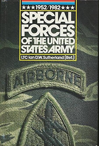 Special Forces of the United States Army 1952-82 used book depot