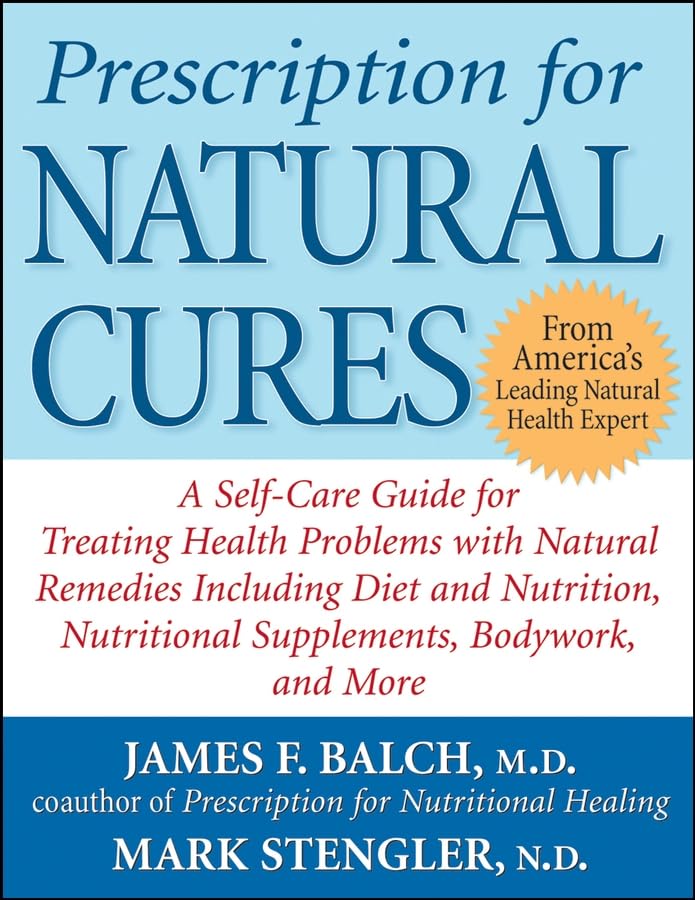 Prescription for Natural Cures used book depot