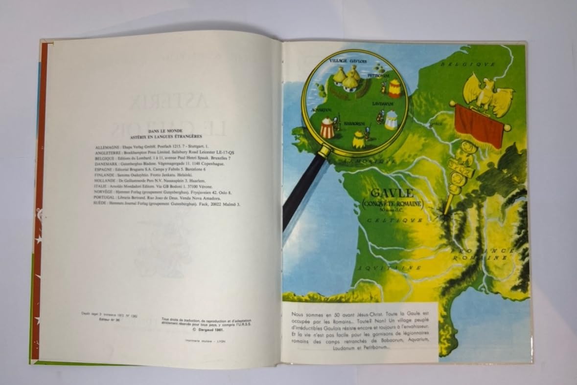 Asterix Le Gaulois used book depot