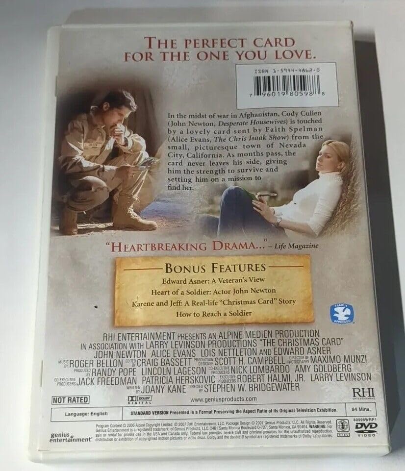 The Christmas Card (Hallmark) used book depot