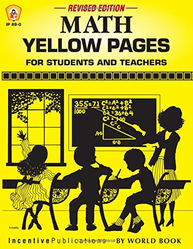Math Yellow Pages, Revised Edition: For Students and Teachers used book depot
