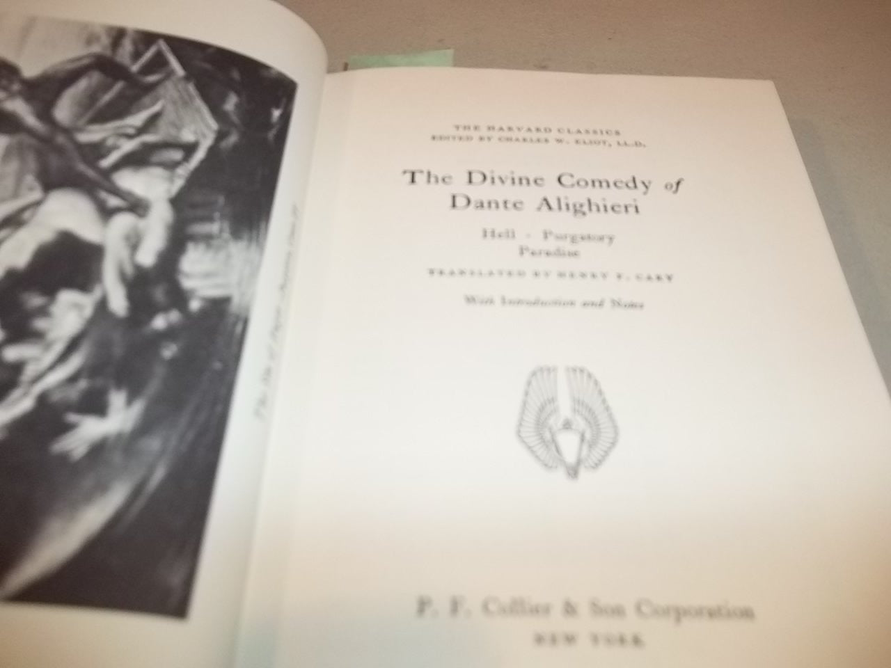 Dante: The Divine Comedy of Dante Alighieri (The Harvard Classics Deluxe Edition) (The Harvard Classics) used book depot