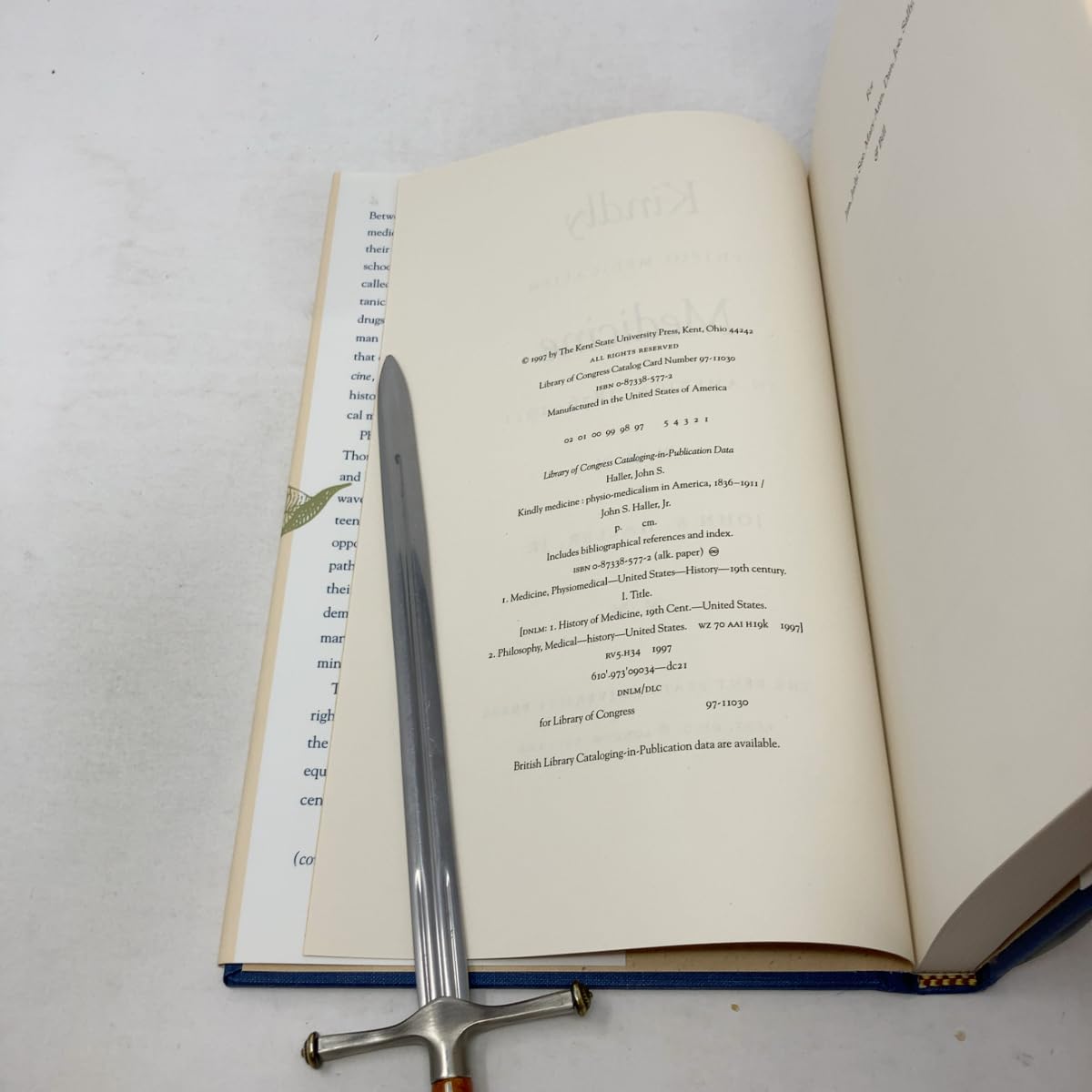 Kindly Medicine: Physio-Medicalism in America, 1836-1911