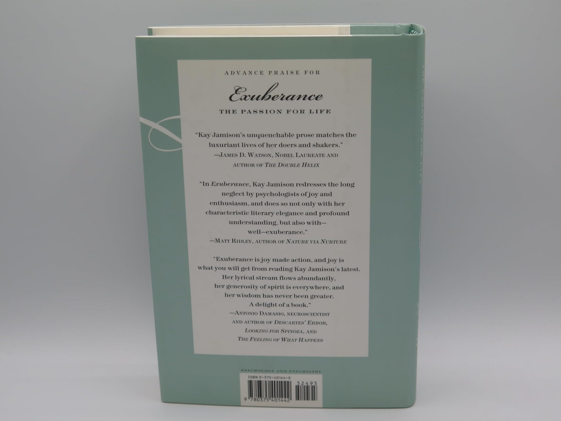 Exuberance: The Passion for Life used book depot