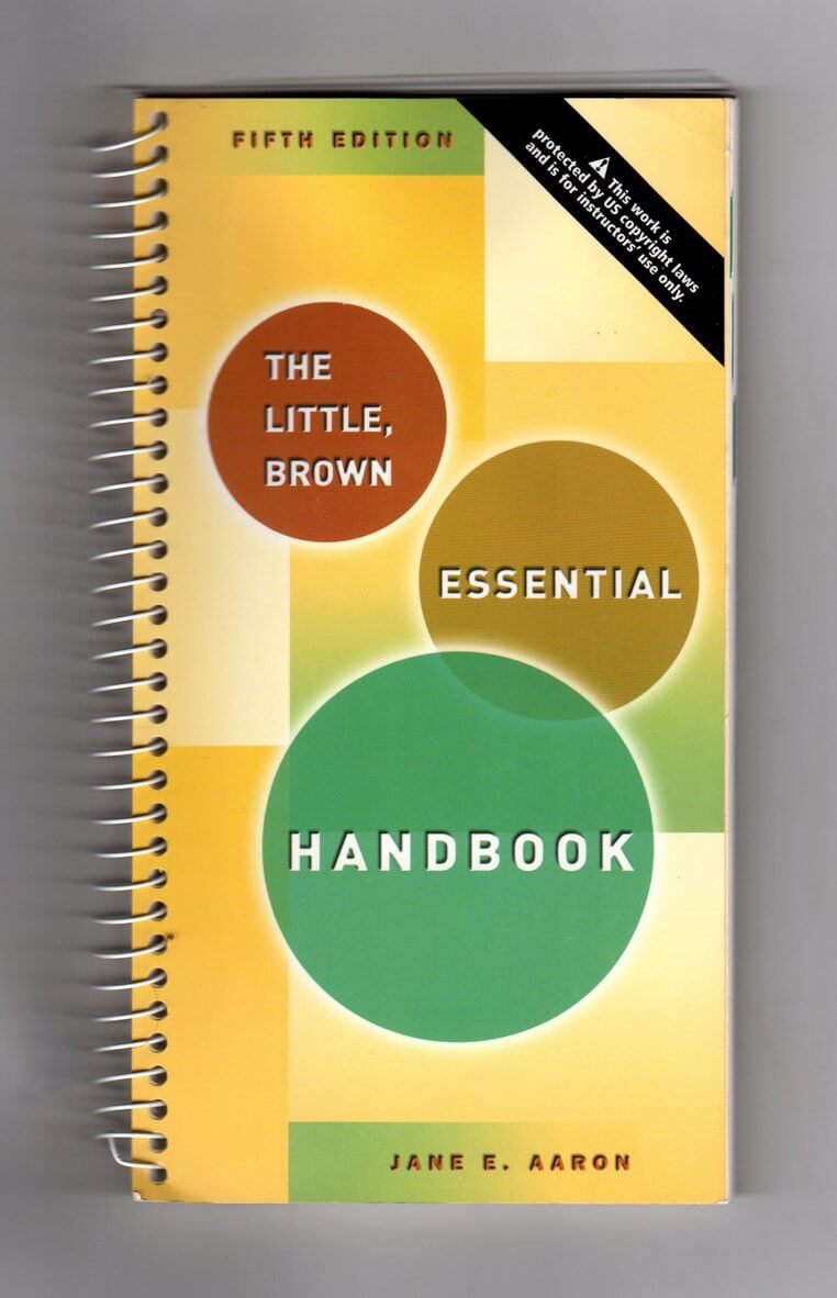 Little, Brown Essential Handbook, The (5th Edition) used book depot