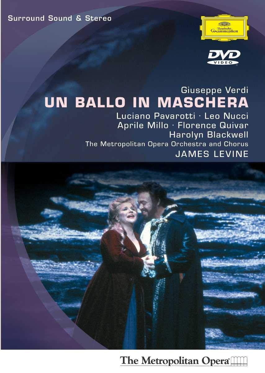 Verdi - Un Ballo in Maschera / Levine, Pavarotti, Nucci, Metropolitan Opera [DVD] used book depot