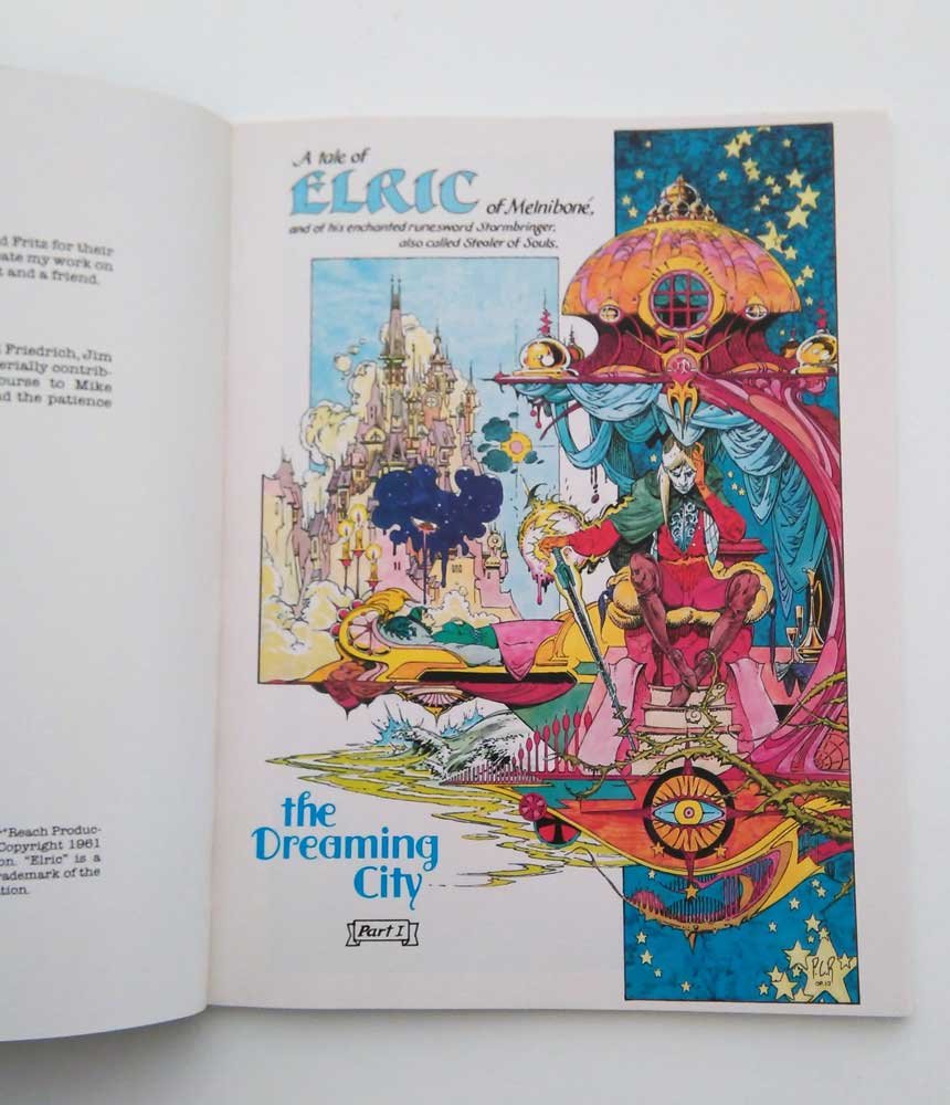 Elric the Dreaming City (Marvel Graphic Novel No. 2)