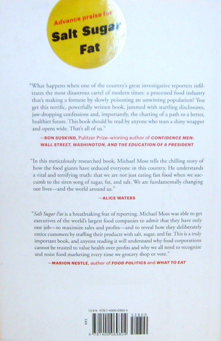 Salt Sugar Fat: How the Food Giants Hooked Us used book depot