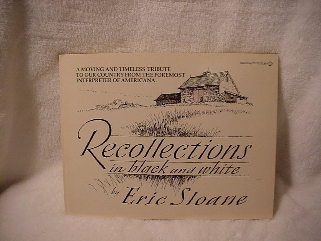 Recollections in Black and White used book depot