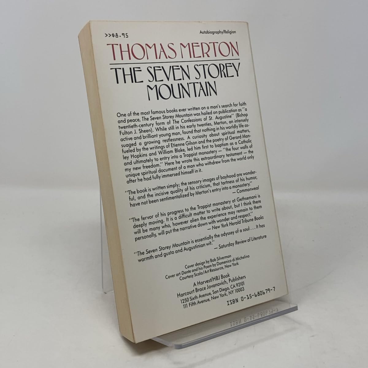 The Seven Storey Mountain (Harvest/HBJ Book)
