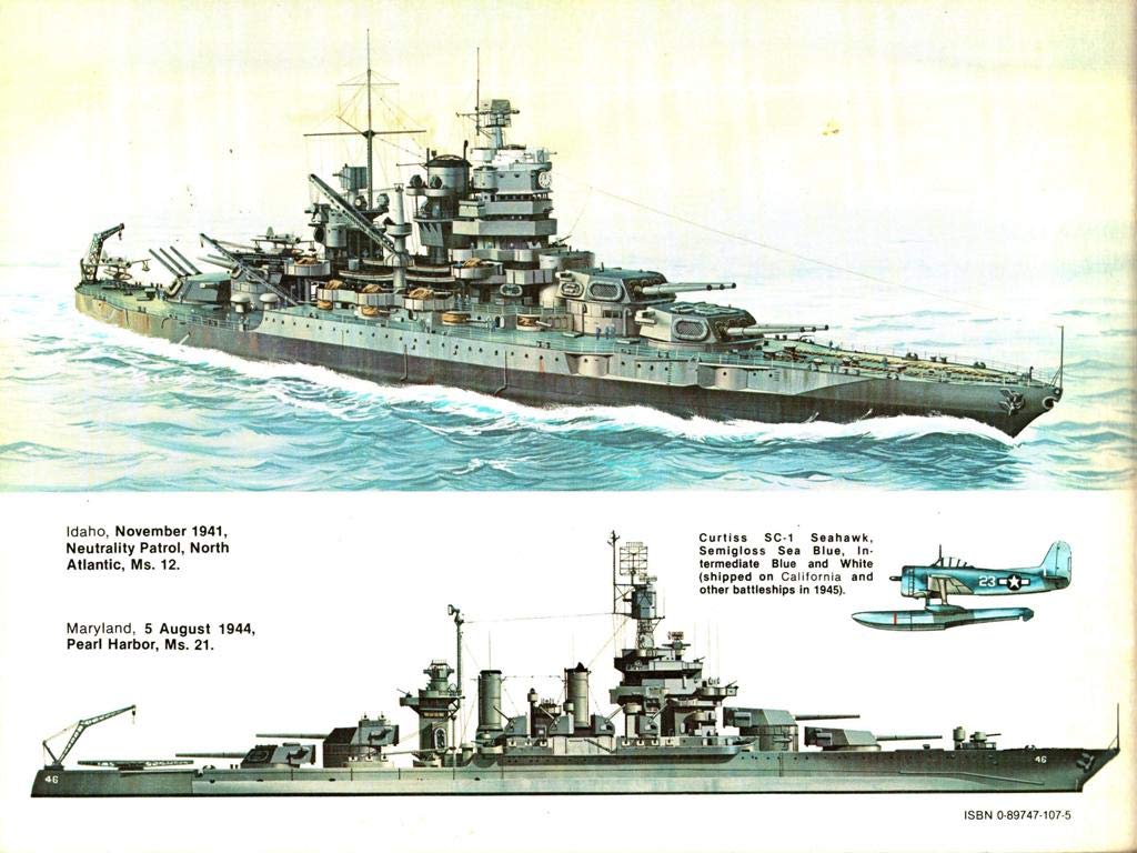 U.S. Battleships in Action, Part 1 - Warships No. 3 used book depot