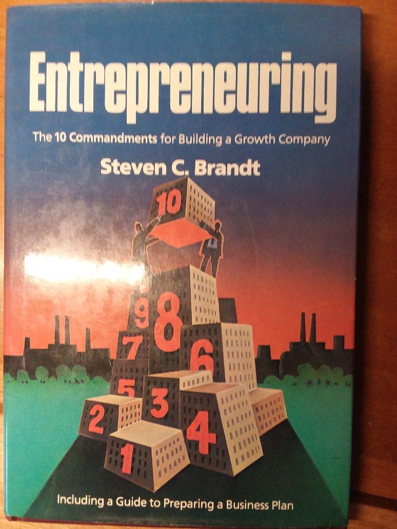 Entrepreneuring: The Ten Commandments for Building a Growth Company used book depot