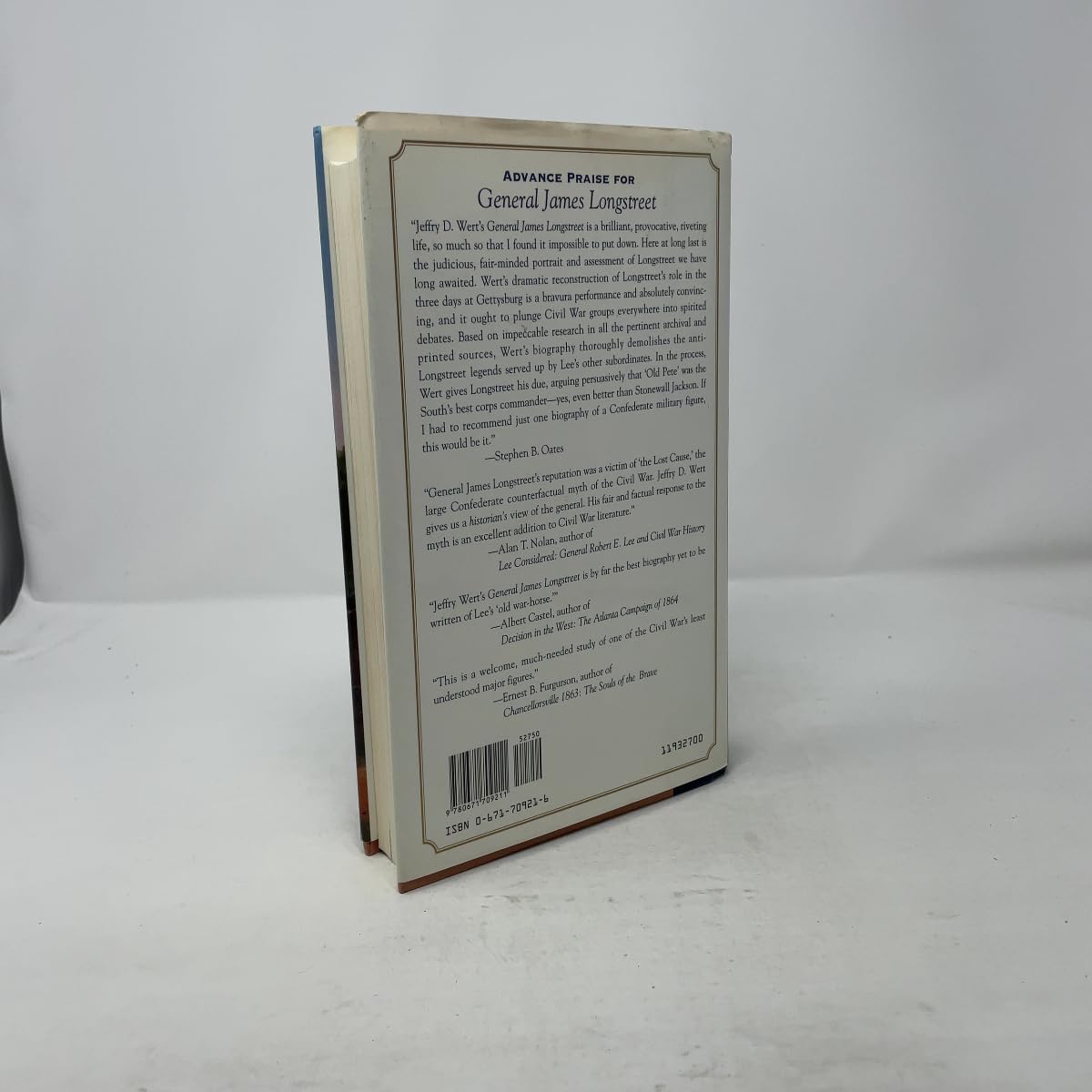 General James Longstreet: The Confederacy's Most Controversial Soldier : A Biography