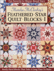Feathered Star Quilt Blocks I used book depot