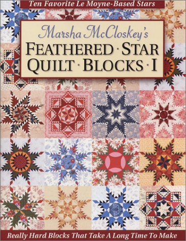 Feathered Star Quilt Blocks I used book depot