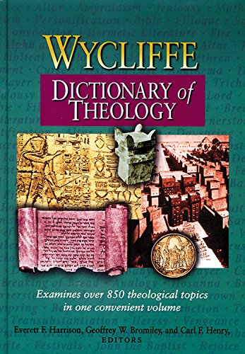 Wycliffe Dictionary of Theology used book depot