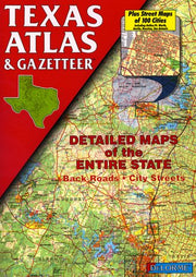 Texas Atlas & Gazetteer (Delorme Atlas & Gazetteer) used book depot
