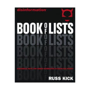The Disinformation Book of Lists used book depot