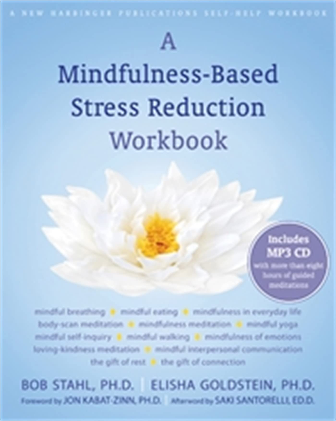 A Mindfulness-Based Stress Reduction Workbook (A New Harbinger Self-Help Workbook) used book depot
