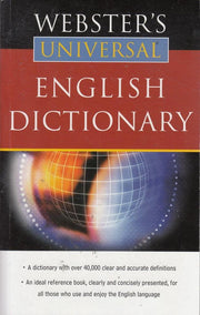 Websters Universal English Dictionary used book depot