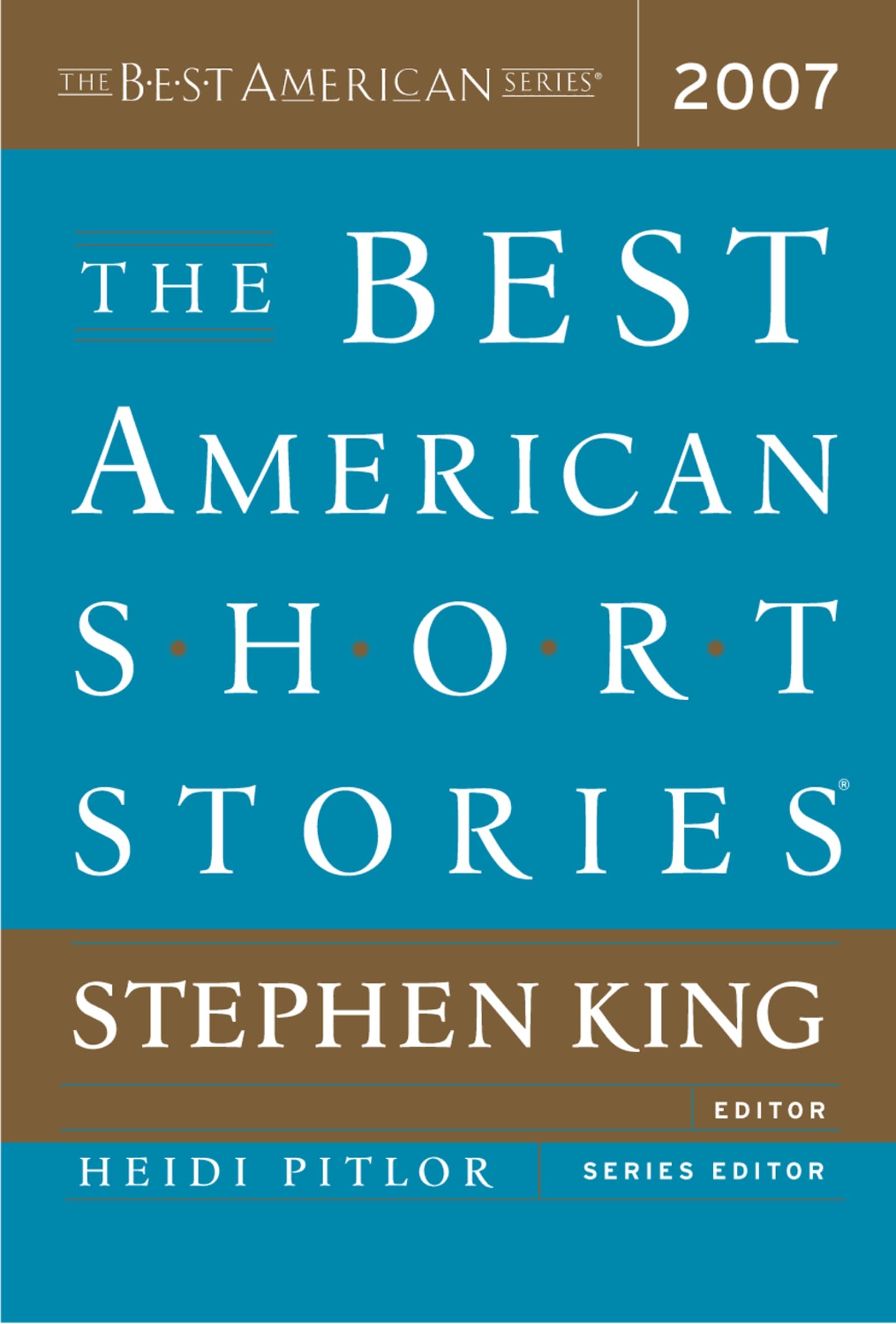 The Best American Short Stories 2007 used book depot