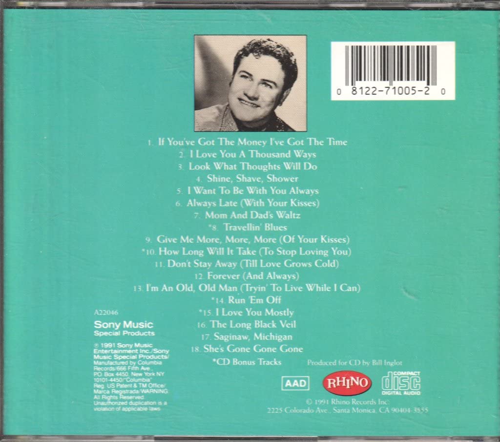 Best of Lefty Frizzell used book depot