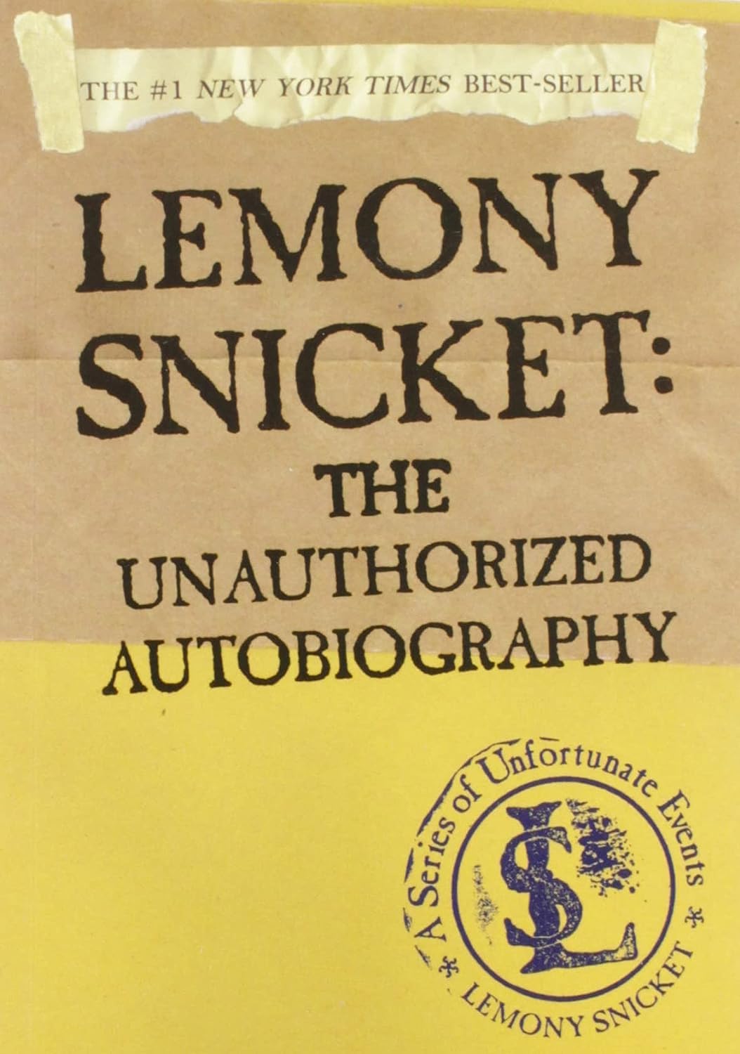 Lemony Snicket: The Unauthorized Autobiography (A Series of Unfortunate Events) used book depot