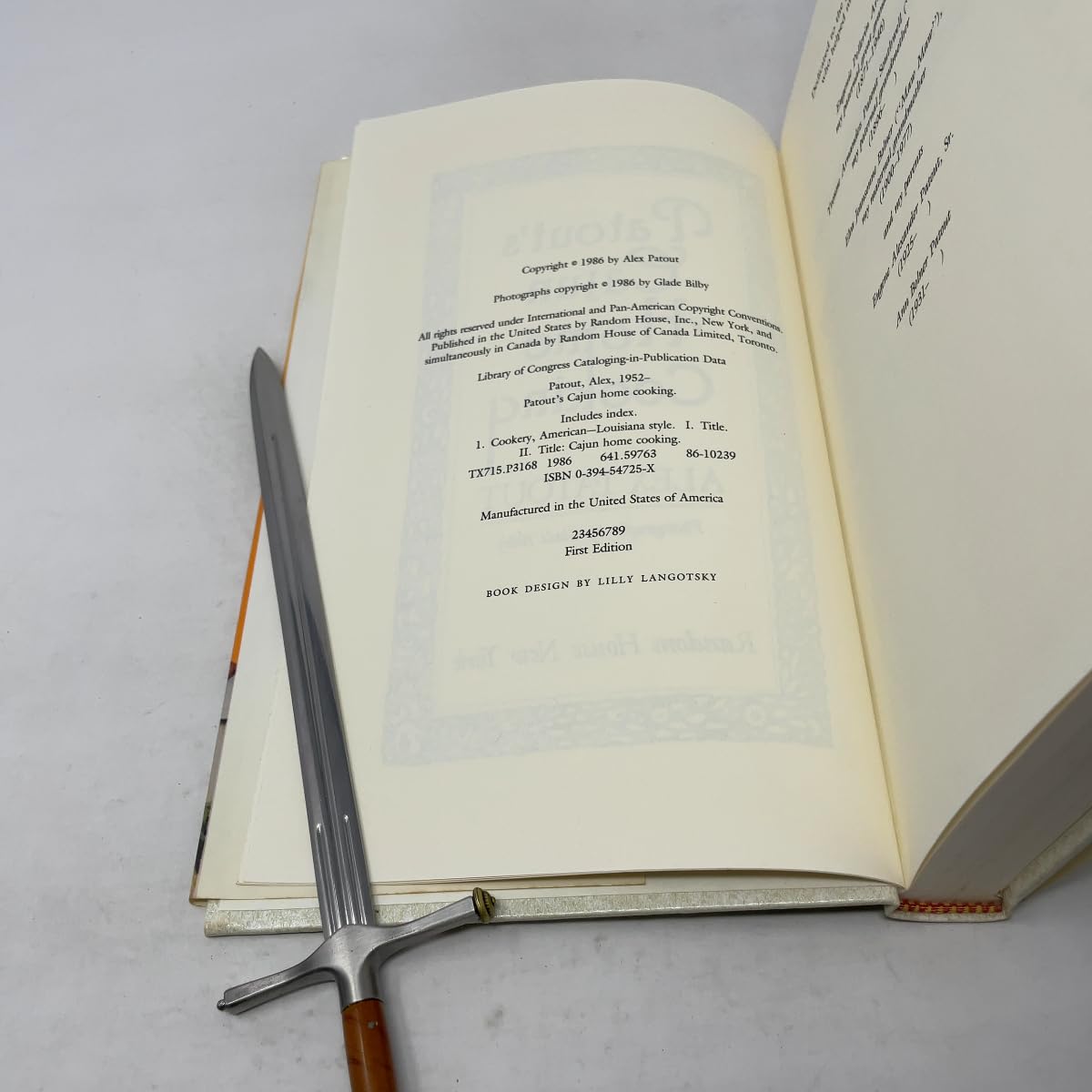 Patout's Cajun Home Cooking used book depot