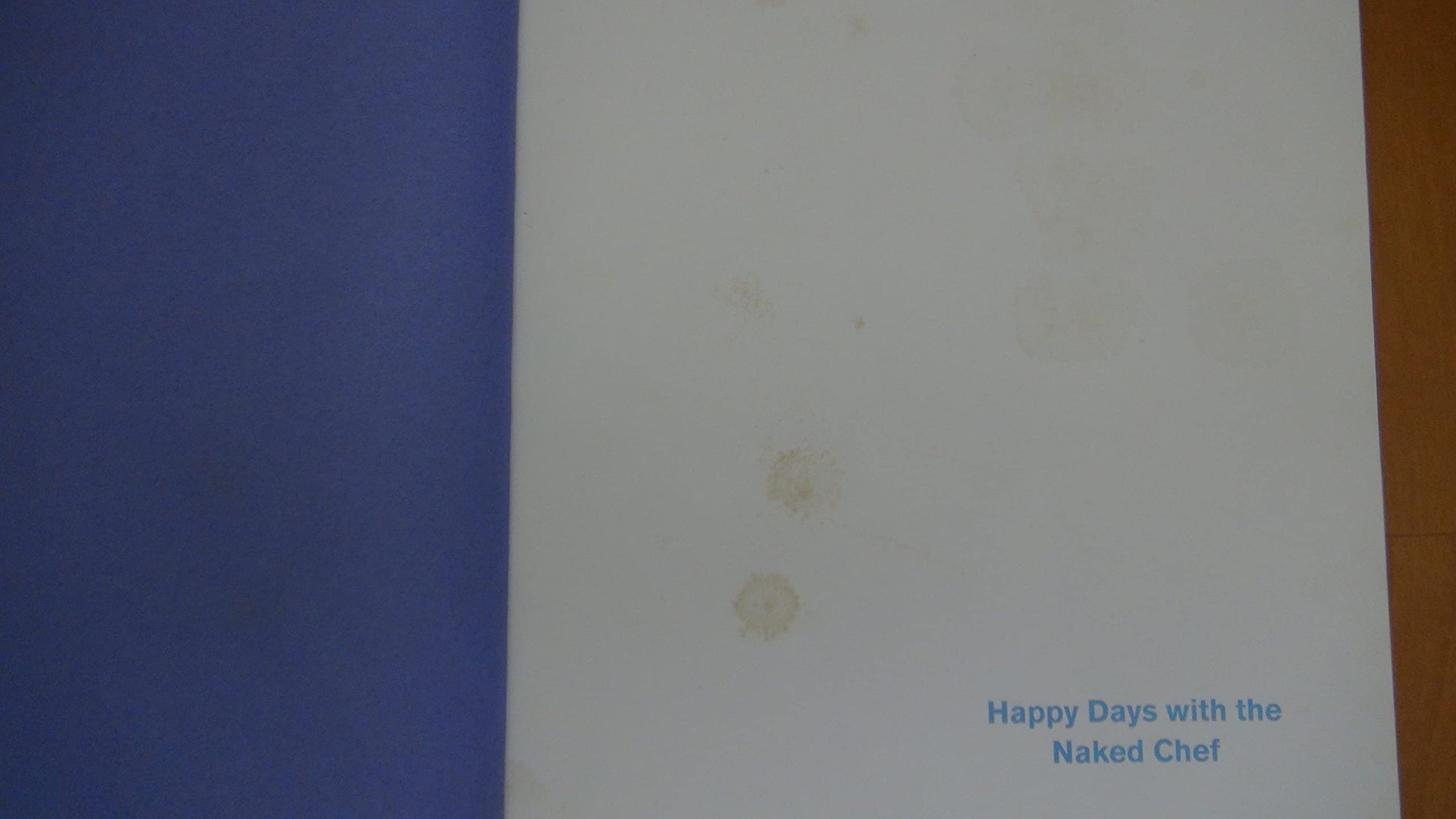 Happy Days with the Naked Chef used book depot