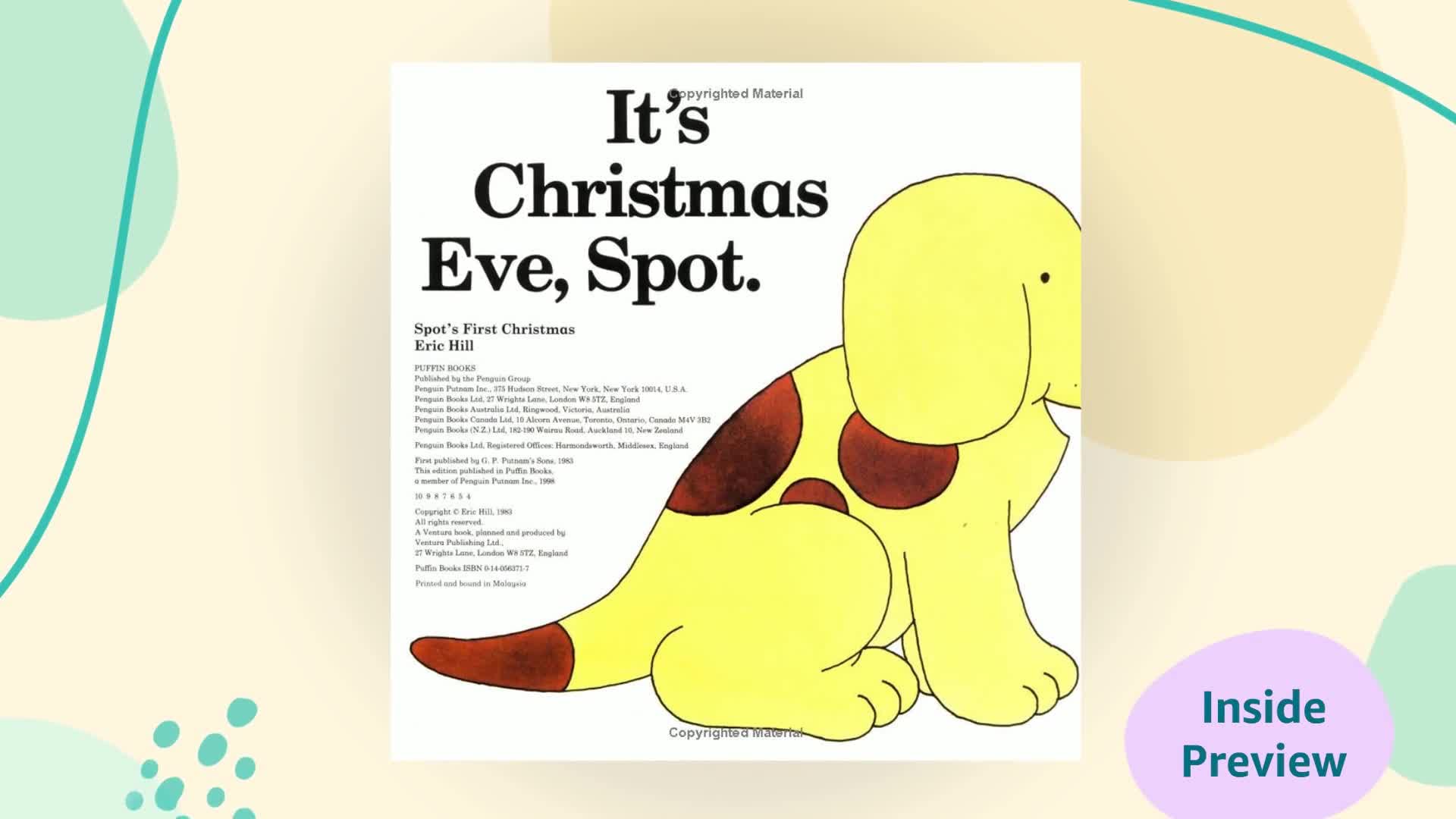 Spot's First Christmas used book depot