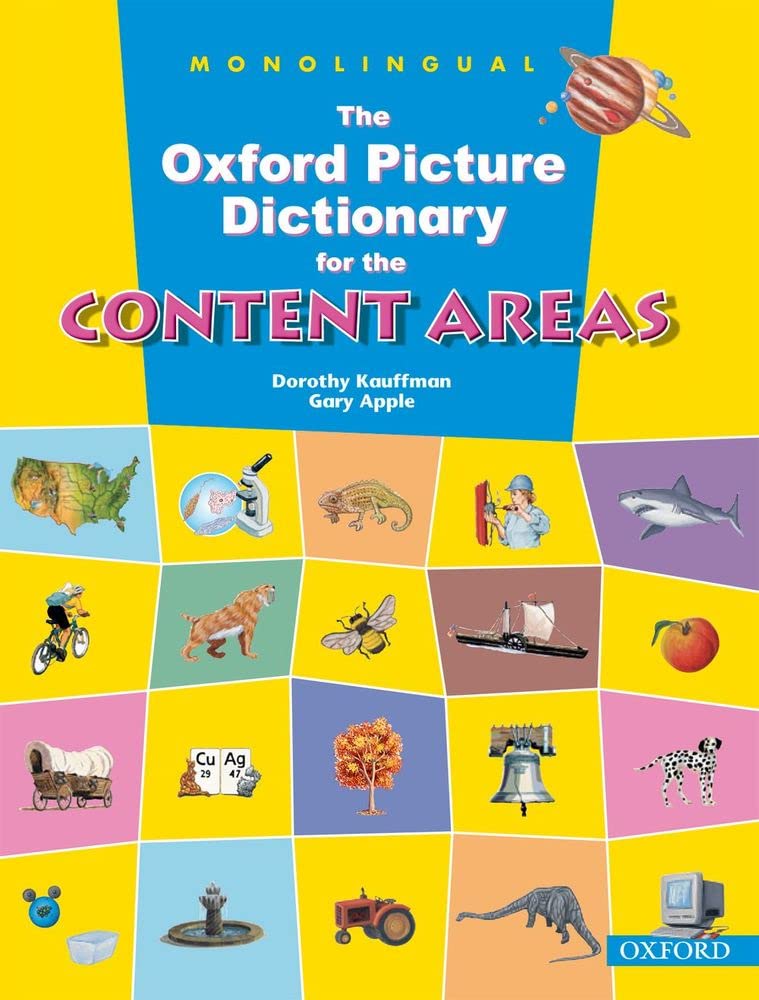 The Oxford Picture Dictionary for the Content Areas (Monolingual English Edition) used book depot