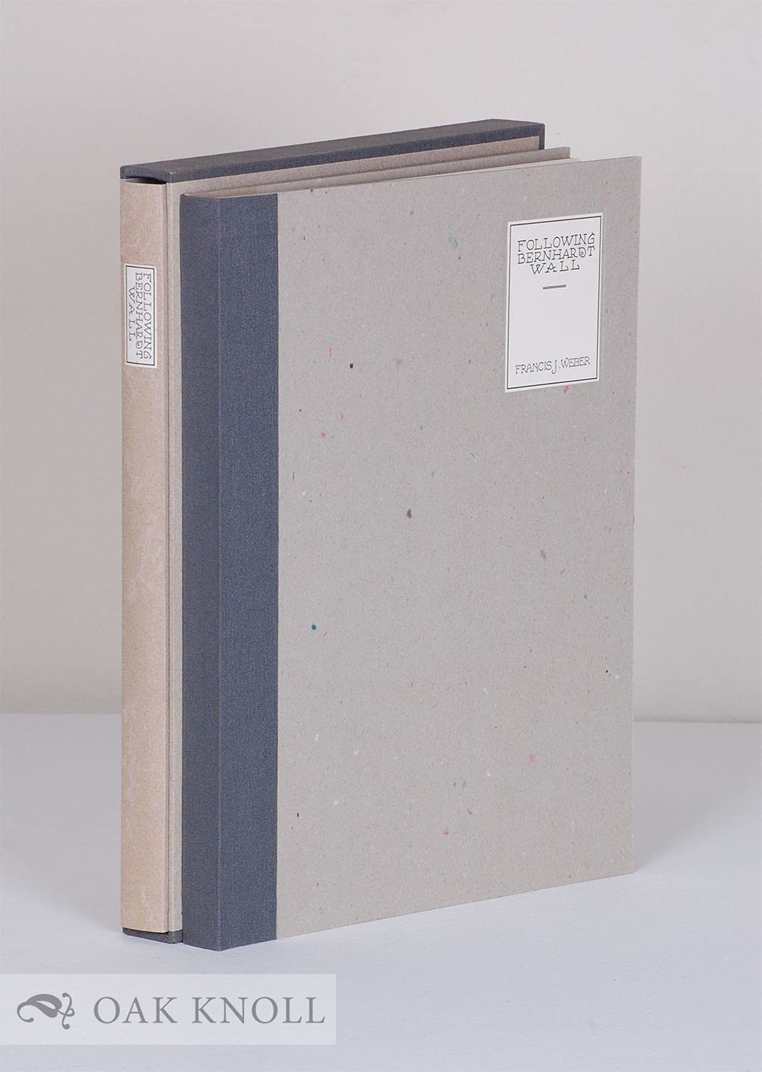 FOLLOWING BERNHARDT WALL used book depot