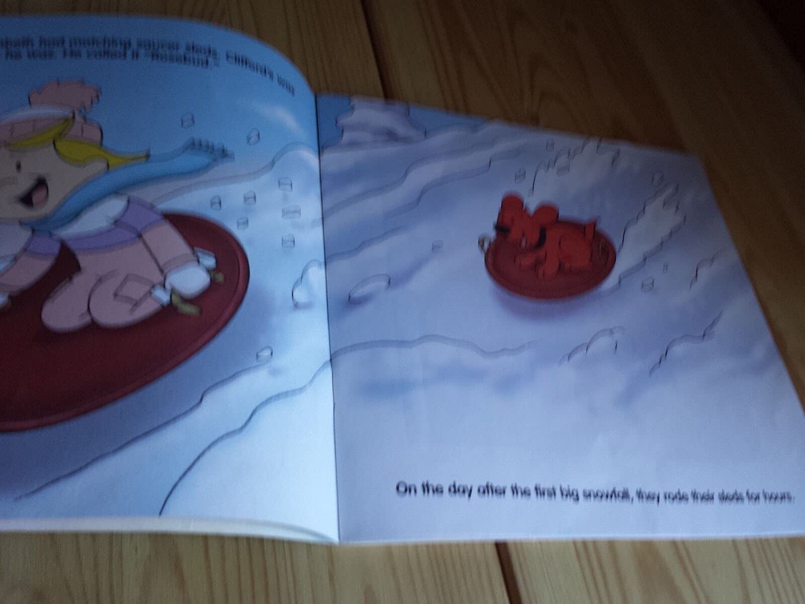 The Little Red Sled (Clifford's Puppy Days) used book depot