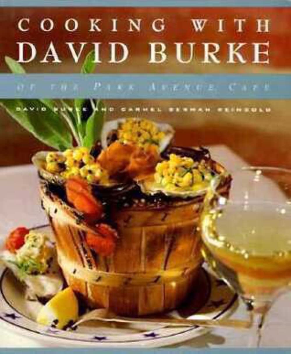 Cooking with David Burke used book depot