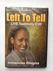 Left to Tell: Live Testimony DVD used book depot